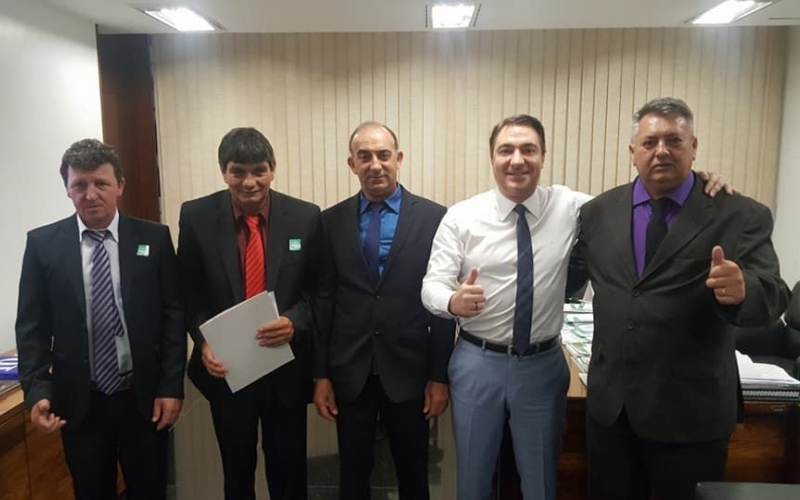 Prefeito e vereadores cumprem agenda em Brasília