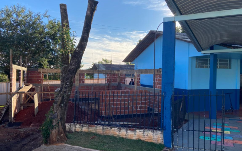Educação de Pranchita segue avançando: Escola Municipal Márcia Canzi Malacarne recebe nova sala de aula