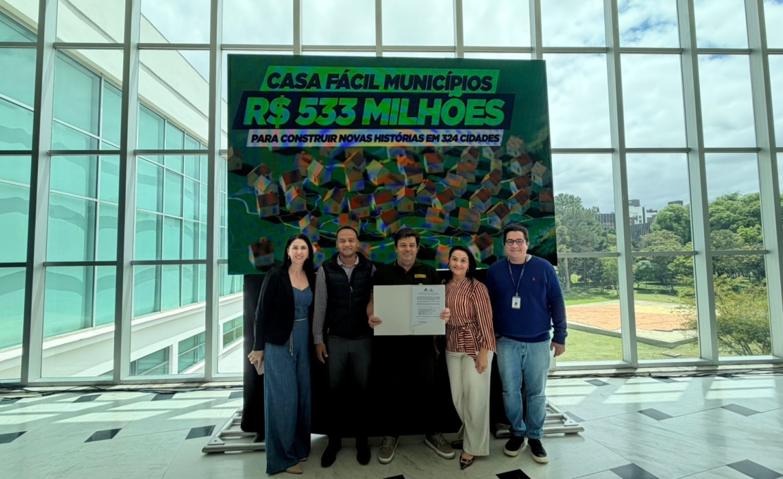 Pranchita é contemplada com 10 novas unidades habitacionais através do Programa Casa Fácil Pa...