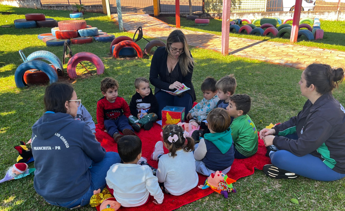 CMEI Fermino Fernando Moresco realiza o projeto “Pequeninos Leitores, Grandes Descobertas”