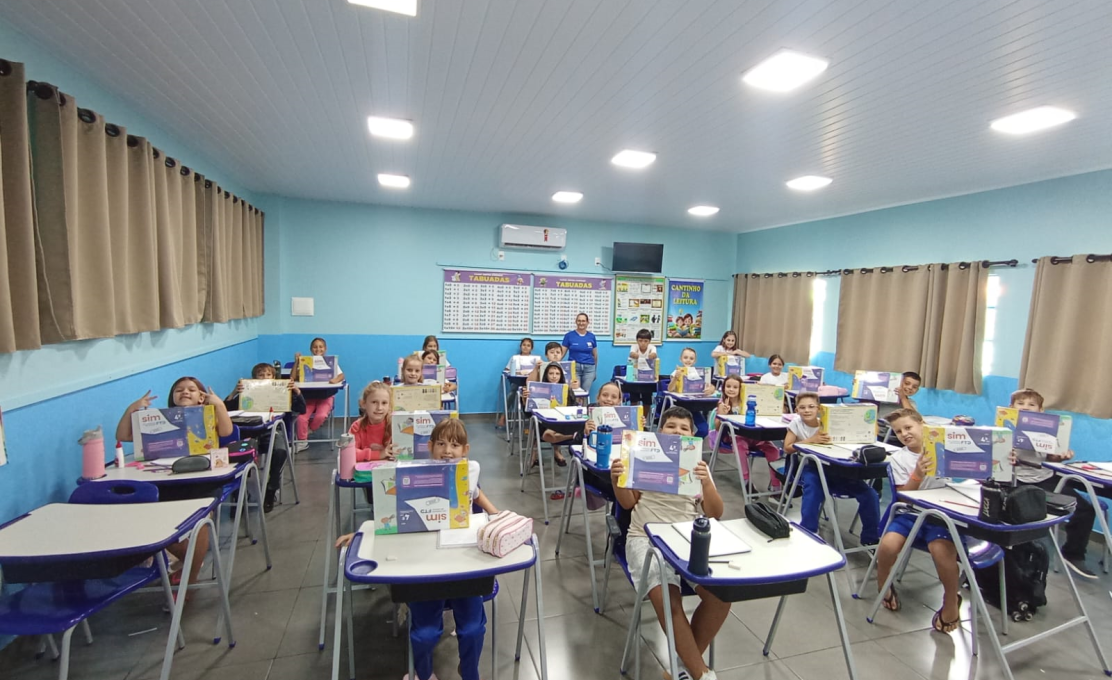 Alunos da rede municipal já utilizam novo sistema de ensino em Pranchita