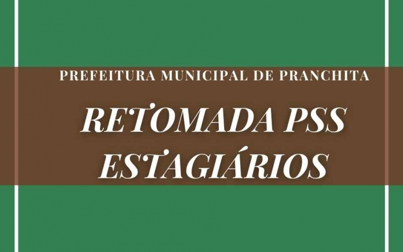 PROCESSO DE SELEÇÃO PÚBLICA DE ESTÁGIOS