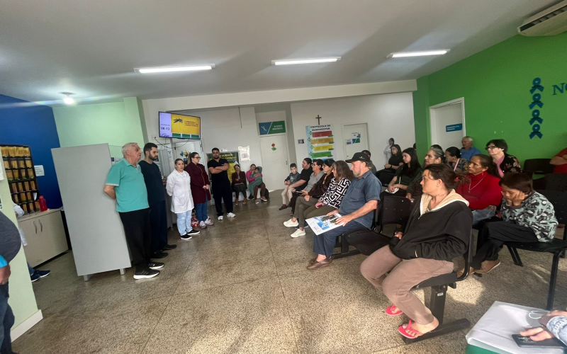 Ação do Novembro Azul e Novembro Vermelho é realizada na Unidade Central de Saúde em Pranchita