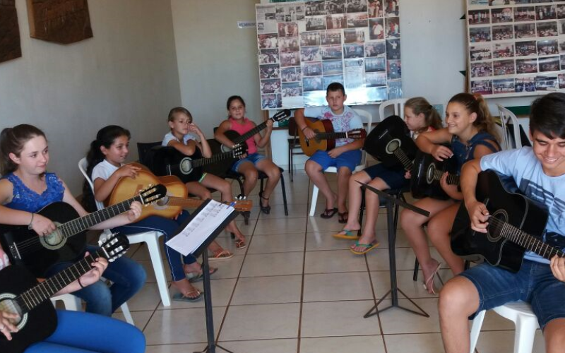 Departamento de Cultura segue com aulas de música
